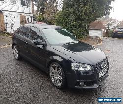 2010 [60] AUDI A3 S LINE BLACK EDITION 2.0 TFSI DAMAGED REPAIRABLE SALVAGE for Sale